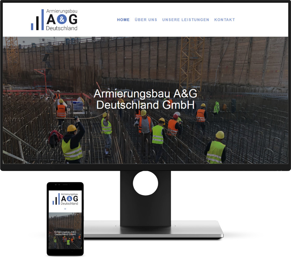 Webdesign Harz Bauunternehmen Website