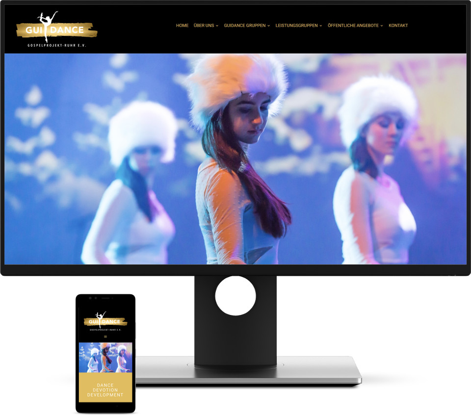 Webdesign Harz GuiDance Herne Website